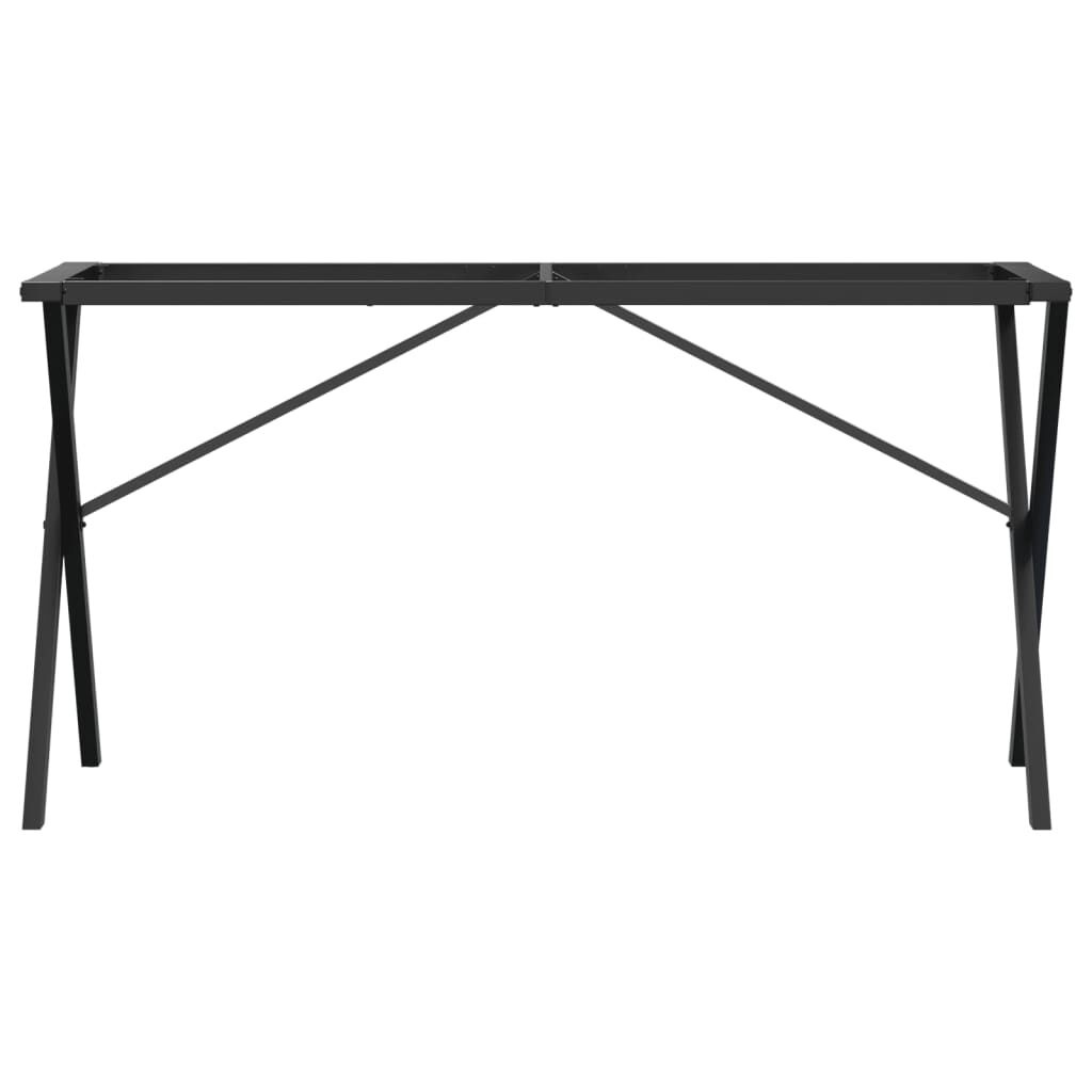 Pieds de table en X style industriel 120 cm - Jusqu'à -33%