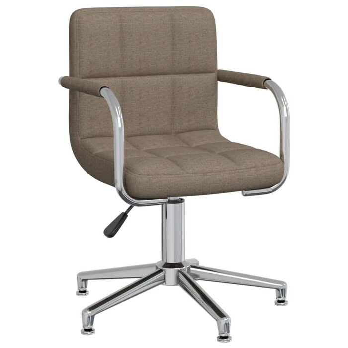 Chaise de salle à manger pivotante taupe - Jusqu'à 34 % de réduction
