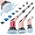 Brosse de nettoyage électrique télescopique - 8 têtes - Jusqu'à -34%
