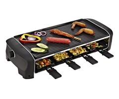 Appareil à raclette et grill 8 personnes - 1400W - Jusqu'à 58% de réduction