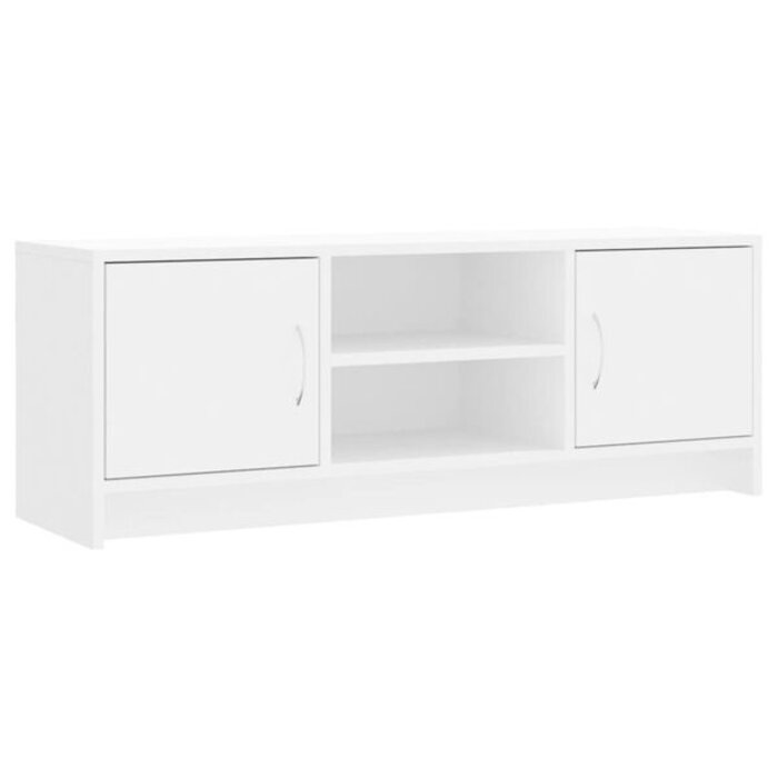 Meuble TV Moderne Blanc - Jusqu'à -33% sur votre aménagement salon