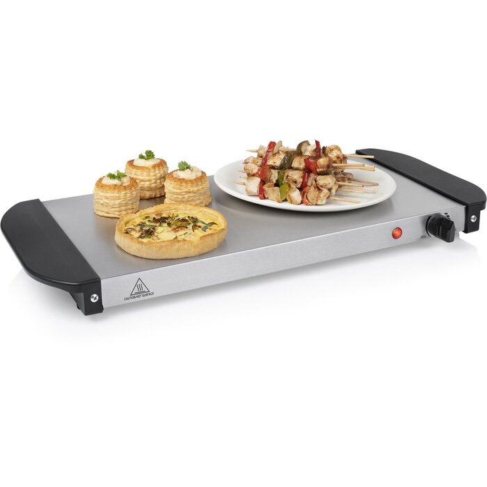 Chauffe-buffet 3 bacs avec plaque chauffante - Jusqu'à 33% de remise