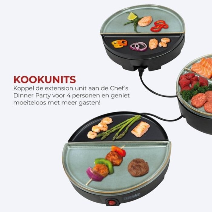 Appareil de cuisson individuel - Extension 5 personnes - Jusqu'à -58%