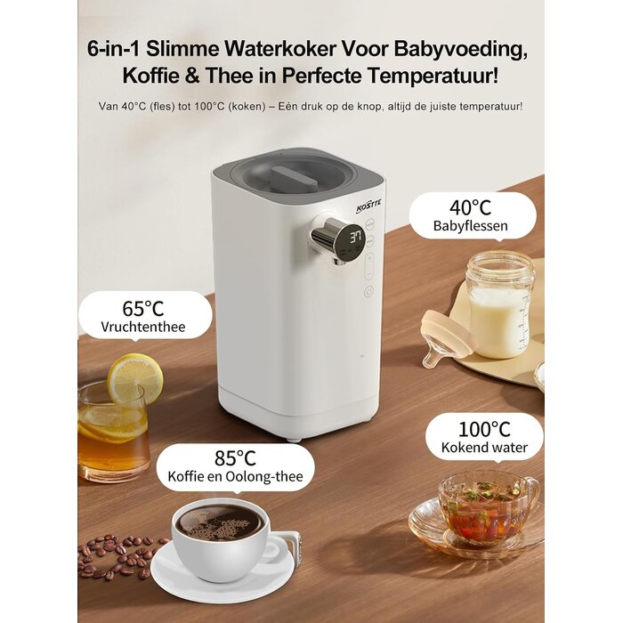 Préparateur de biberons automatique 1,5L - Jusqu'à -34% de remise immédiate