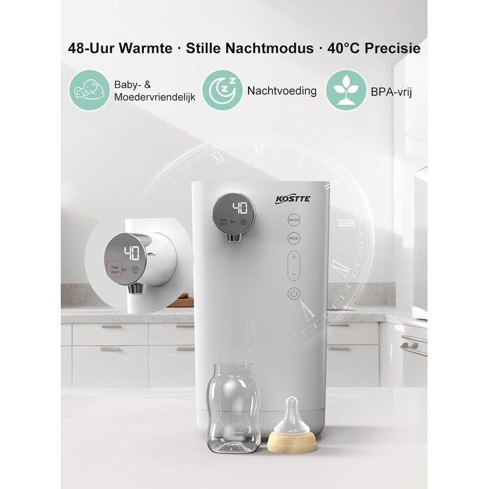 Préparateur de biberons automatique 1,5L - Jusqu'à -34% de remise immédiate