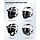 Casque Moto Jet Vintage Blanc Mentonnière Amovible - Jusqu'à 63% de remise