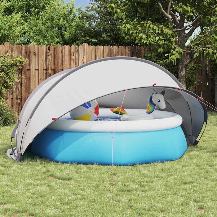 Dôme de piscine pliable 336x322x160cm - Jusqu'à 34% de remise