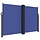Paravent rétractable 160 x 600 cm bleu - Jusqu'à 34% de remise