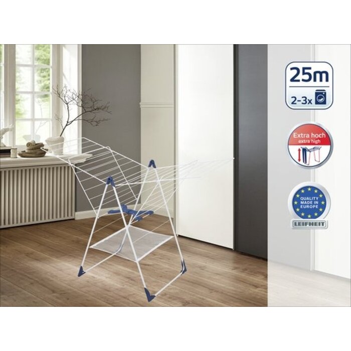 Étendoir à linge 25 m - 3 niveaux - Jusqu'à -28% sur votre achat