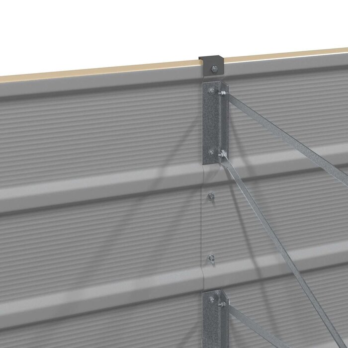 Grande jardinière acier ivoire 400cm - Jusqu'à -34% sur nos modèles outlet