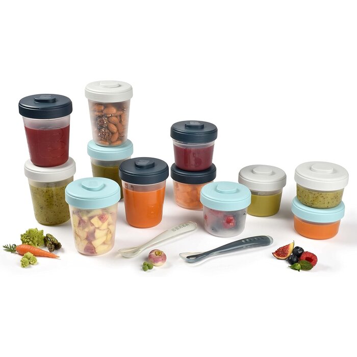 Lot de 12 pots de conservation bébé - Jusqu'à 32% de remise
