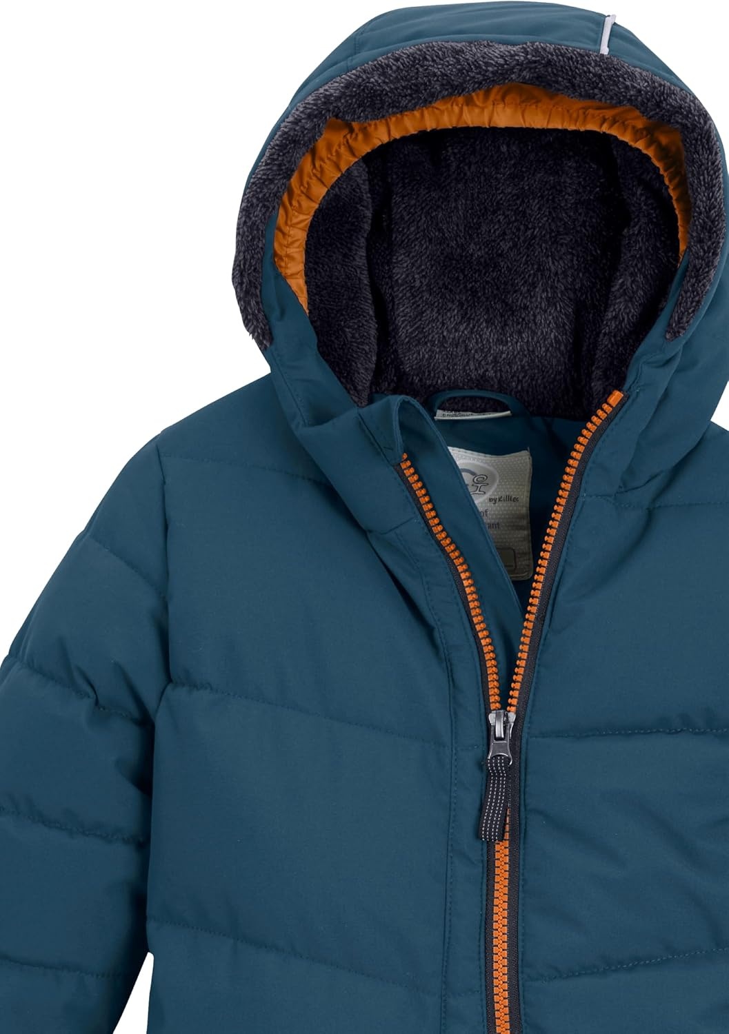 Combinaison hiver enfant bleu pétrole, imperméable - Jusqu'à -29%