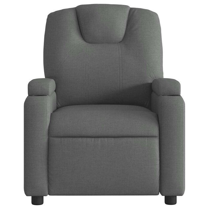 Vidaxl Fauteuil de massage inclinable gris foncé - Jusqu'à 35% de remise