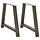 Pieds de table en acier forme A (90x73cm) - Lot de 2 - Jusqu'à -34%