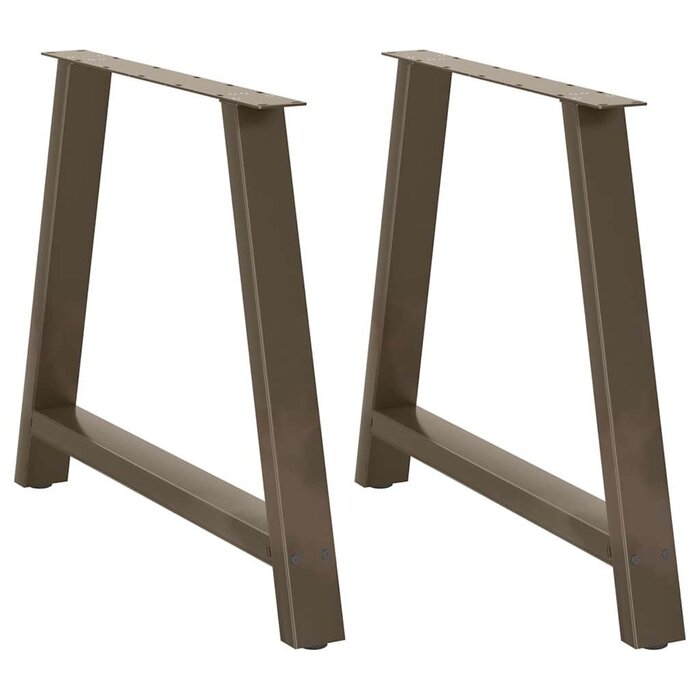 Pieds de table en acier forme A (90x73cm) - Lot de 2 - Jusqu'à -34%