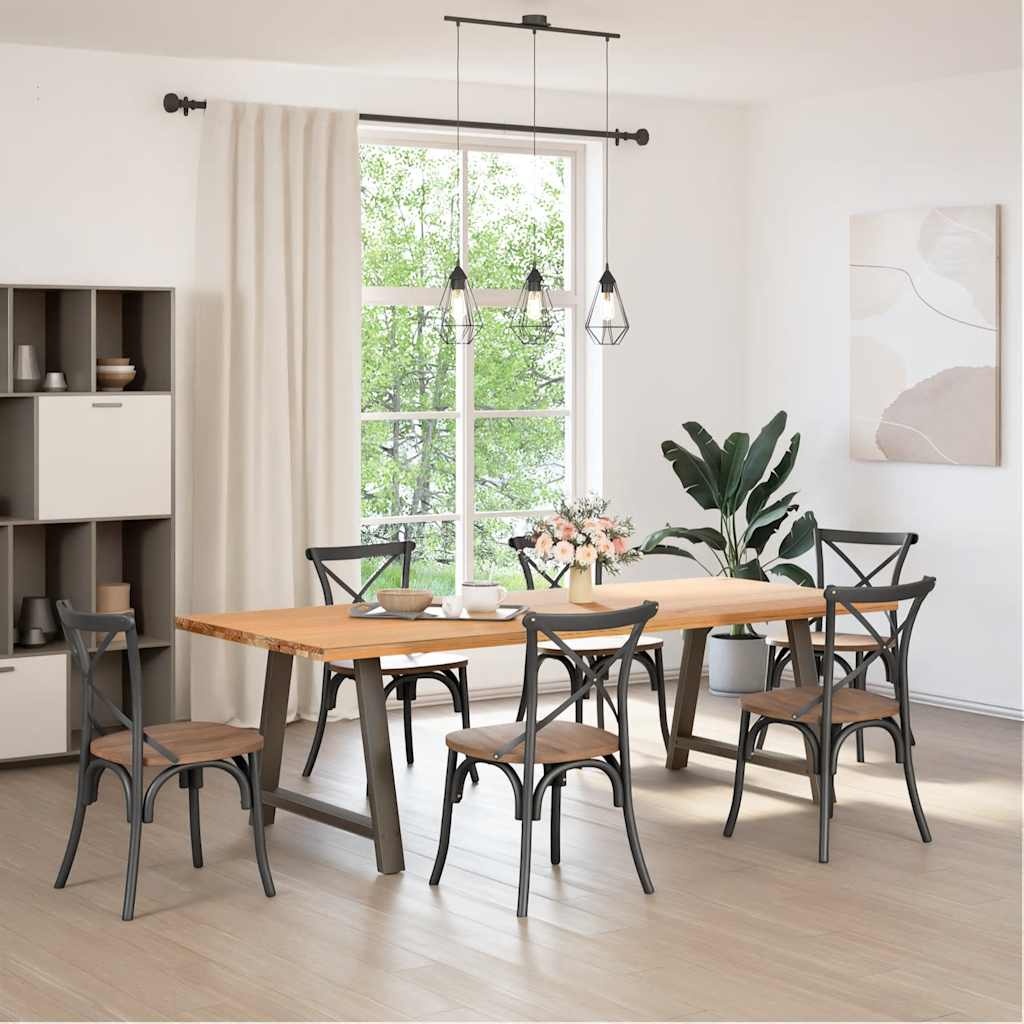 Pieds de table en acier forme A (90x73cm) - Lot de 2 - Jusqu'à -34%