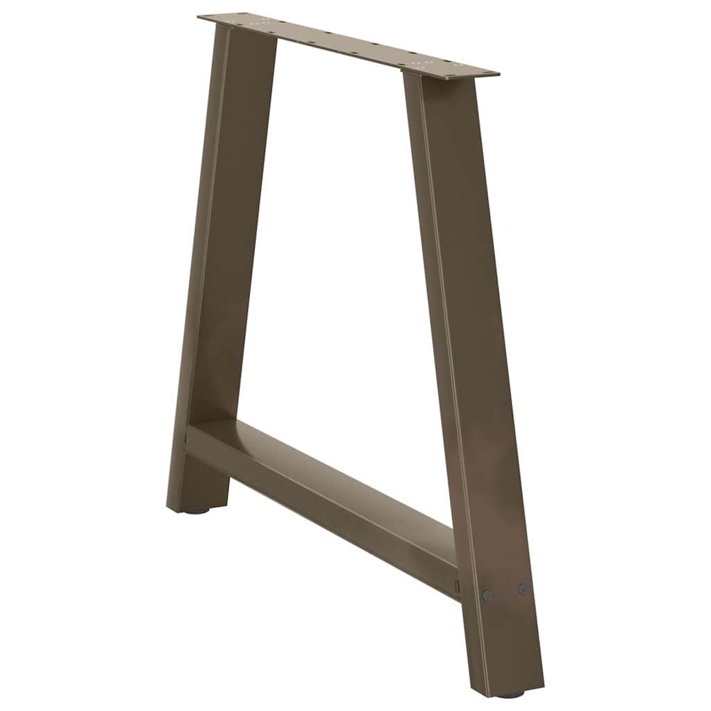 Pieds de table en acier forme A (90x73cm) - Lot de 2 - Jusqu'à -34%