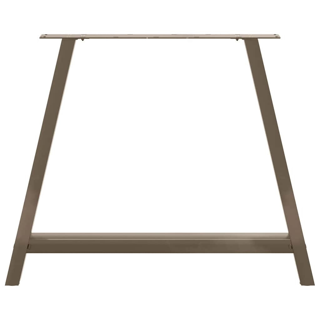 Pieds de table en acier forme A (90x73cm) - Lot de 2 - Jusqu'à -34%