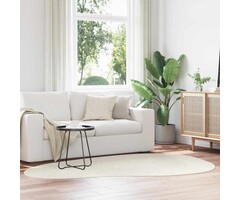 Vidaxl Tapis Moderne Crème 160x230 cm - Polyester - Jusqu'à -67%