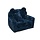Fauteuil lit enfant en velours bleu - Jusqu'à -22% sur l'Outlet