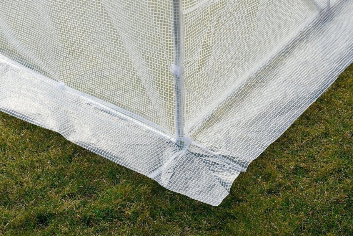 Viking Choice Bâche de serre 9m² 200x450cm avec moustiquaires - Jusqu'à -63% de remise