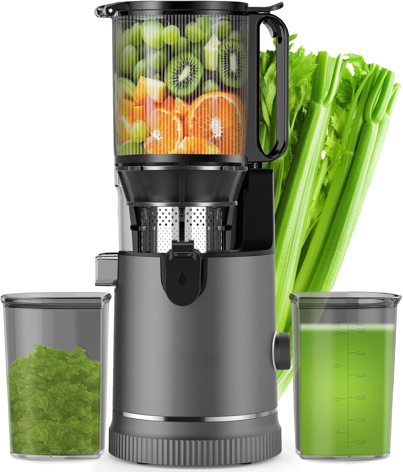 Extracteur de jus lent 400W Gris Titane - Jusqu'à -29%