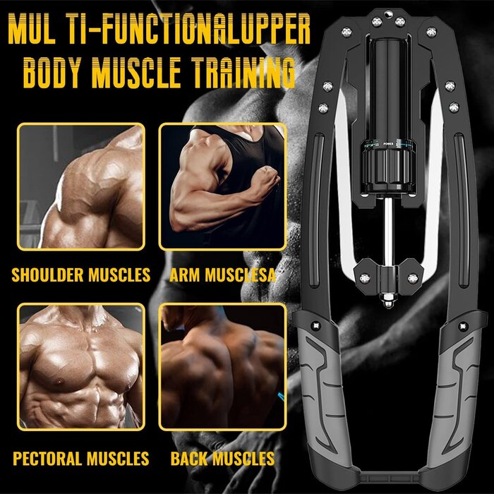 Appareil de Musculation Hydraulique Réglable jusqu'à 204 kg - Jusqu'à -32%