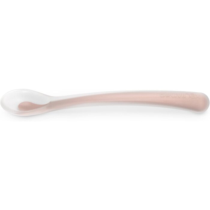 Set de vaisselle pour bébé avec assiette thermique - Rose - Jusqu'à -58%