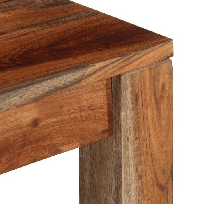Banc 110 cm en bois d'acacia massif - Jusqu'à -35% sur l'outlet