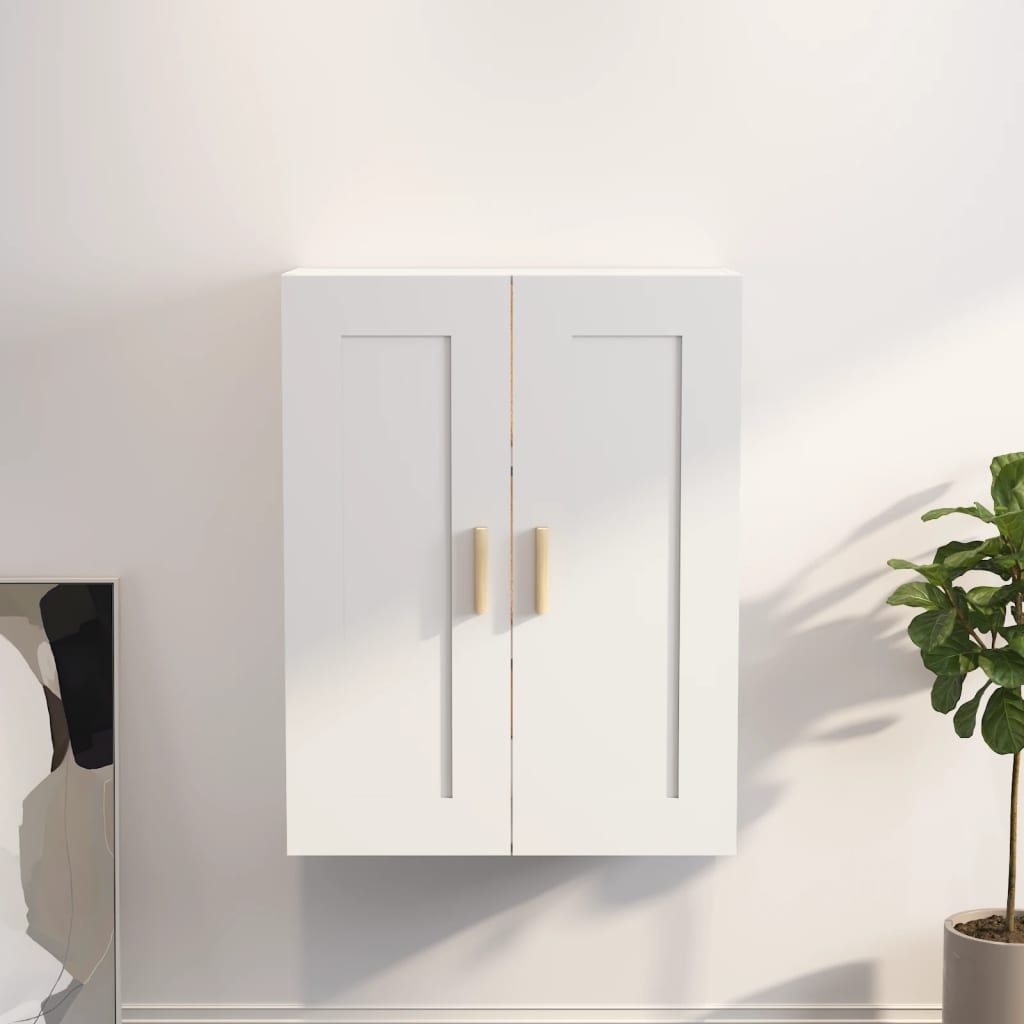 Meuble mural de rangement blanc 69,5x90 cm - Jusqu'à -34%