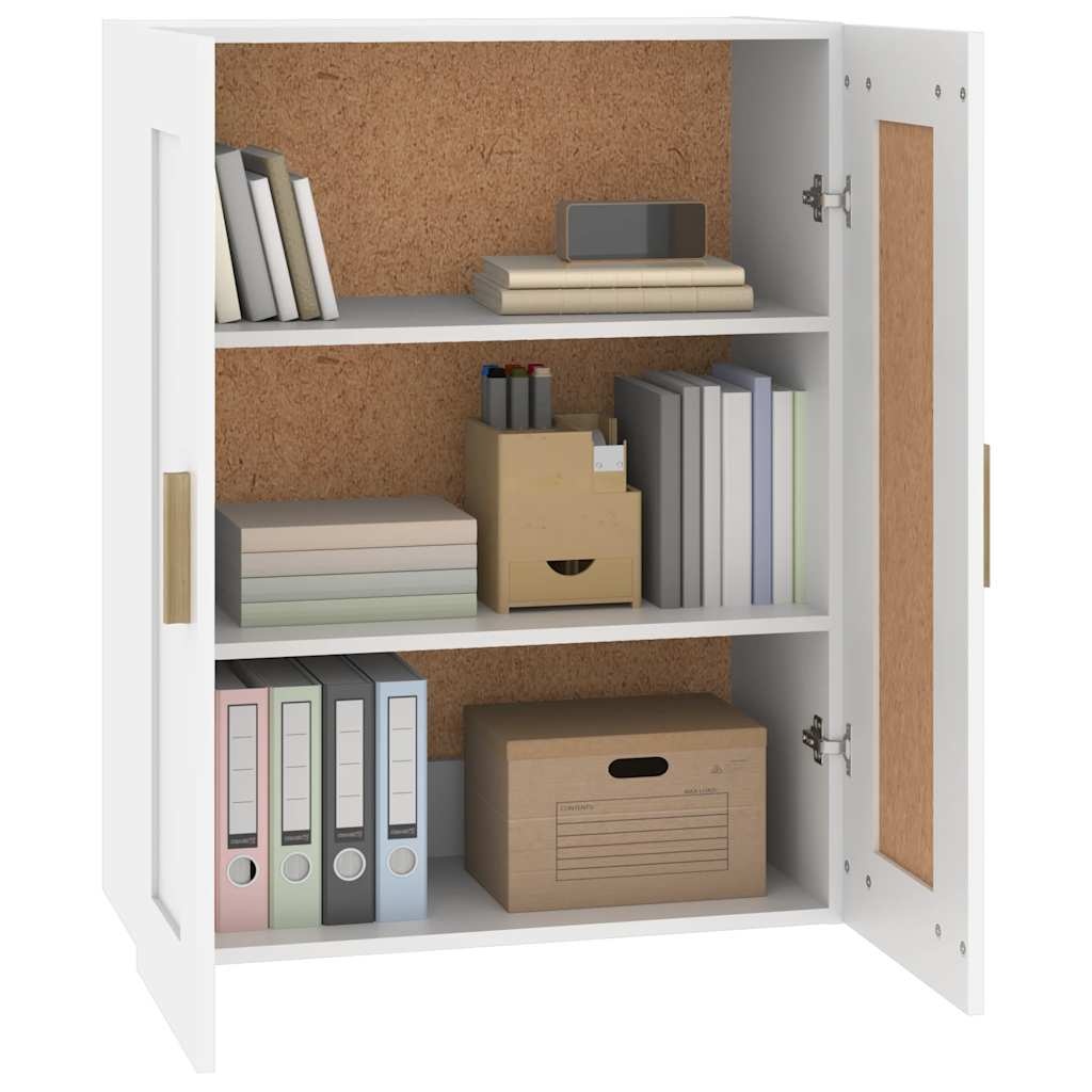 Meuble mural de rangement blanc 69,5x90 cm - Jusqu'à -34%