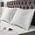 Lot de 2 Oreillers Bambou 60x60cm - Confort Ergonomique - Jusqu'à -33%