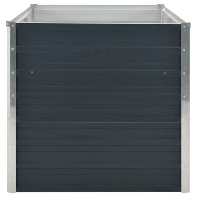 Jardinière surélevée en acier anthracite 160x80 cm - Jusqu'à -33%