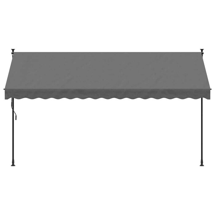 Store banne rétractable 350x150 cm Anthracite - Jusqu'à -34%