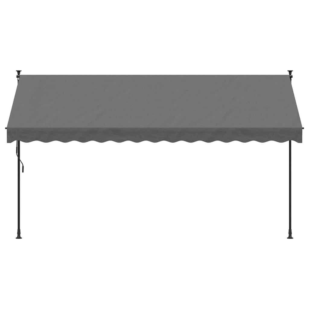 Store banne rétractable 350x150 cm Anthracite - Jusqu'à -34%