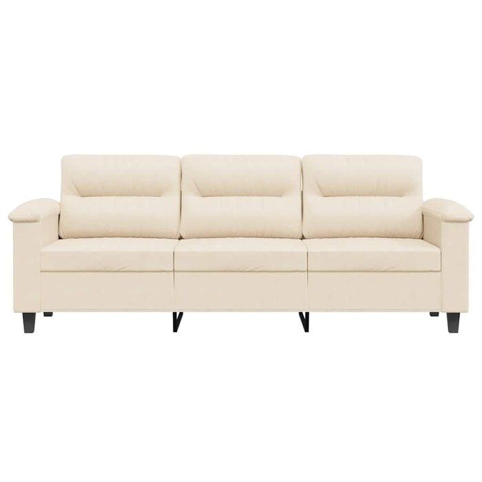Canapé 3 places 180 cm beige - Jusqu'à -35% sur votre salon
