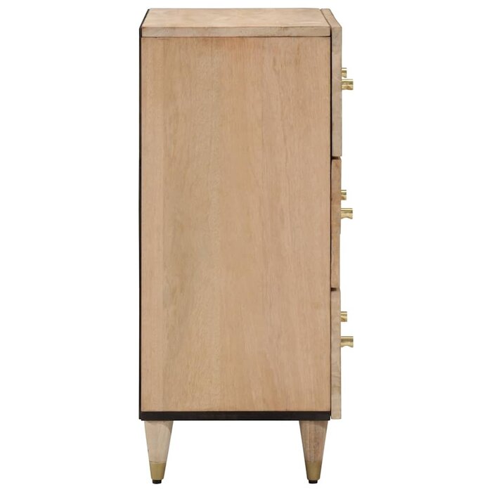 Meuble d'appoint en manguier sculpté - Jusqu'à 35% de remise
