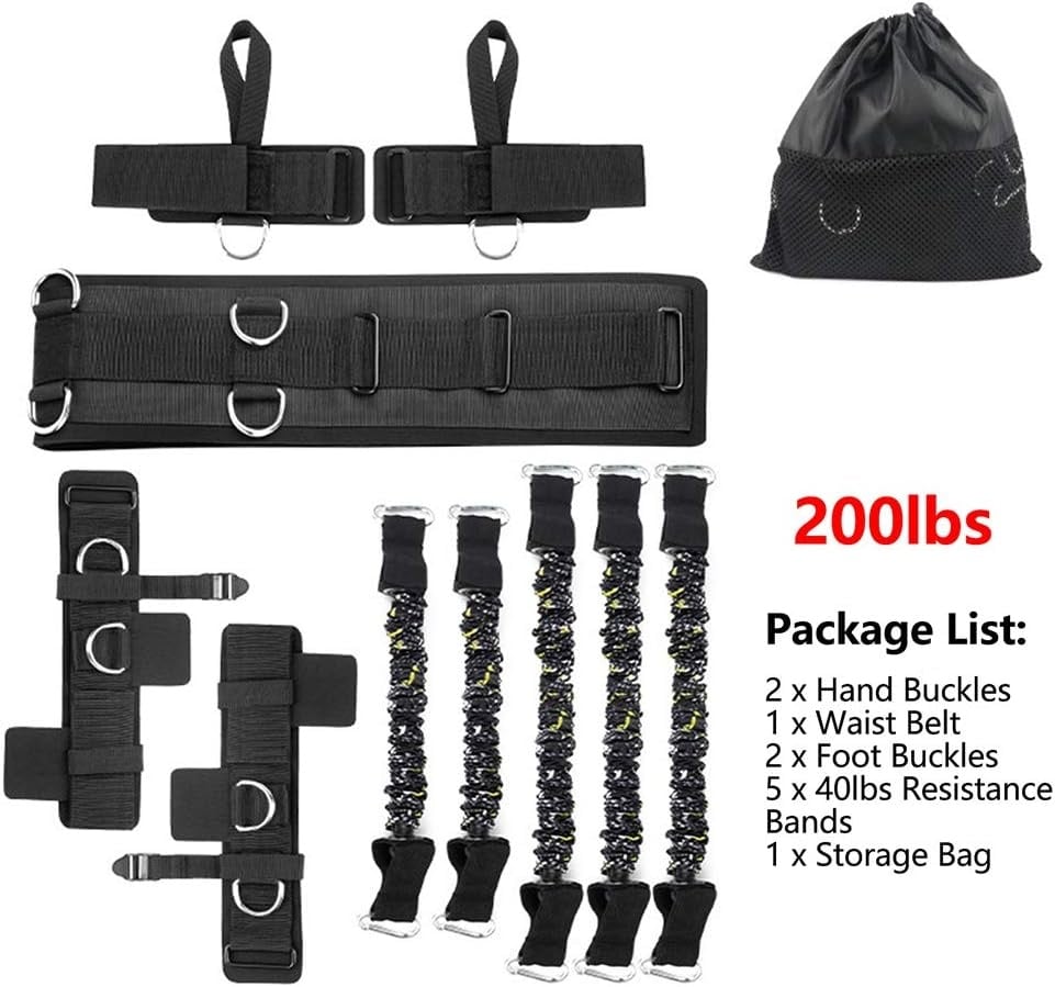 Kit complet de bandes de résistance pour boxe et fitness - Jusqu'à -32%