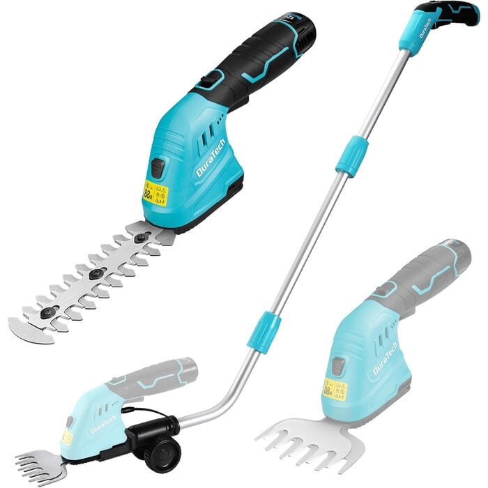 Taille-haie et coupe-bordure 2-en-1 sans fil - Jusqu'à 34% de remise