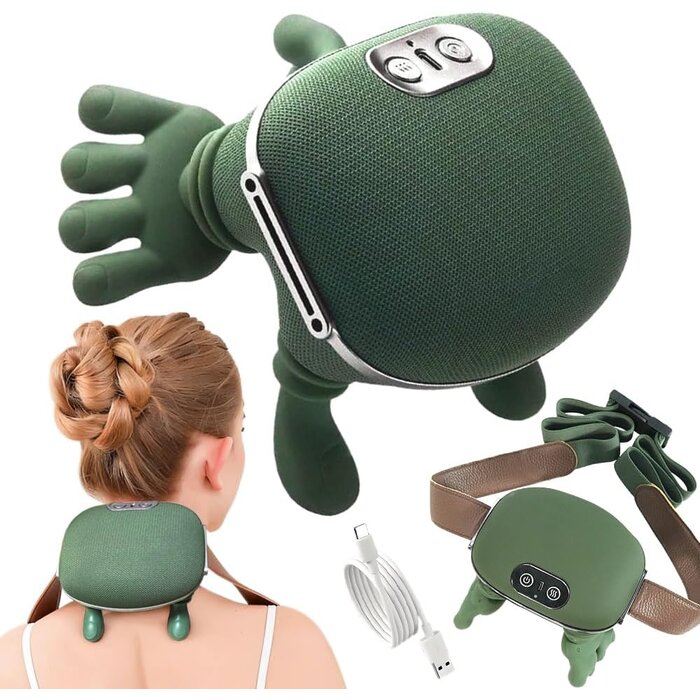 Appareil de massage shiatsu sans fil 4D - Jusqu'à 33% de réduction