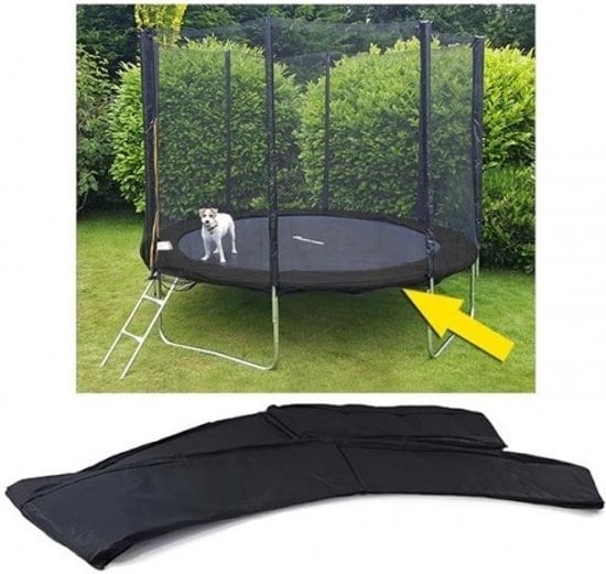 Coussin de sécurité pour trampoline 366 cm - Noir - Jusqu'à -23%