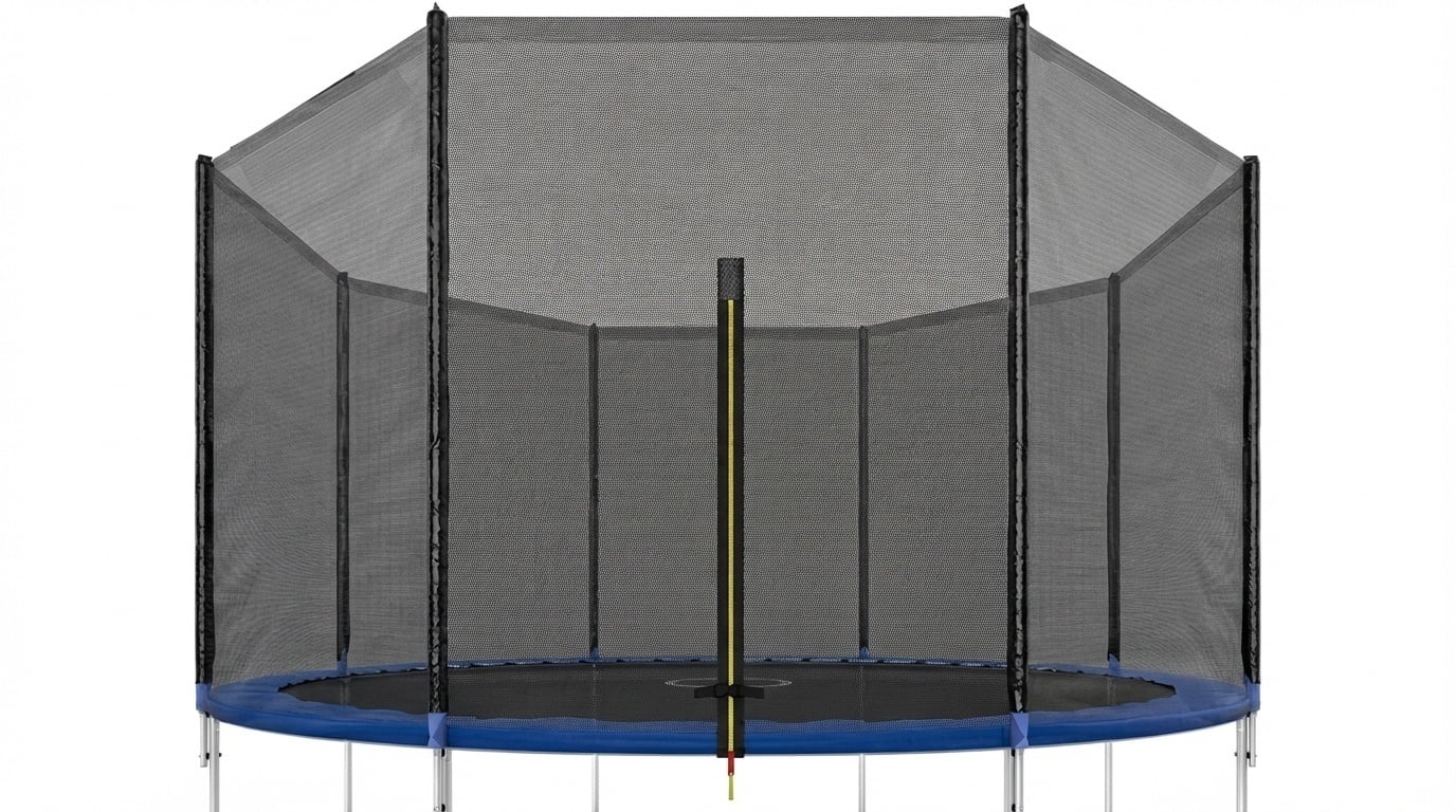 Filet de sécurité trampoline 366 cm - 8 poteaux - Jusqu'à 33% de remise