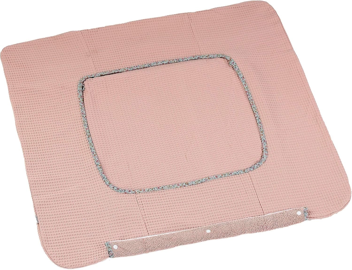 Housse de matelas à langer 85x72cm rose - Douceur coton - Jusqu'à -33%