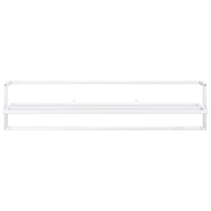 Vidaxl Porte-serviettes mural en fer blanc - Jusqu'à -49%