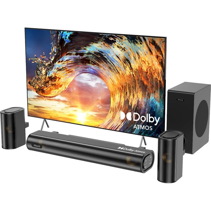 Barre de son 4.1 Dolby Atmos 300W - Jusqu'à 35% de réduction