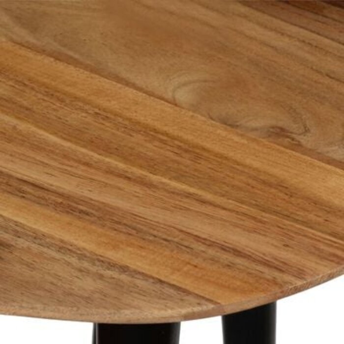 Vidaxl Ensemble 3 tables gigognes en acacia massif - Jusqu'à -30%