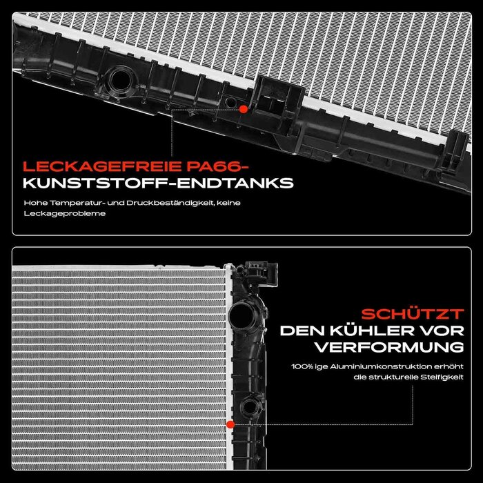 Frankberg Radiateur de refroidissement moteur jusqu'à -30% pour BMW Série 5 et 7