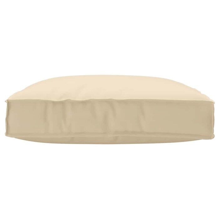 Vidaxl Coussin de palette 80x80 cm - Beige - Jusqu'à -28% de remise