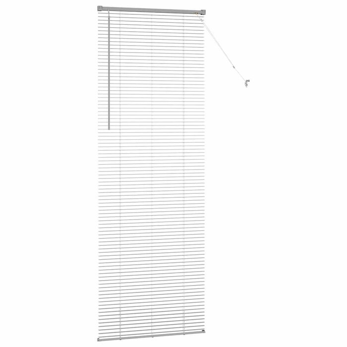 Vidaxl Store vénitien en alu 75x220 cm argenté - Jusqu'à -67% sur votre déco
