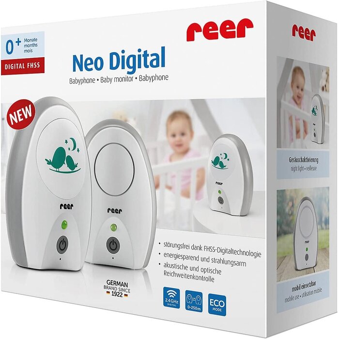 Reer Babyphone Numérique - Portée 250m - Jusqu'à -28% de remise